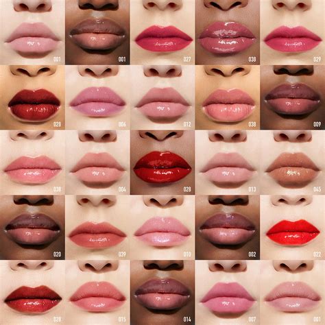 dior lipmaximizer|Dior lip gloss color chart.